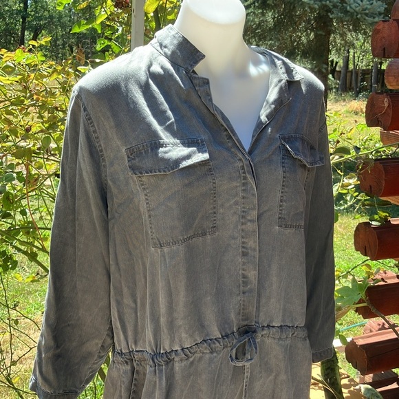 Tencel pull over dress tunic with draw string waist XXL Old Navy - Picture 2 of 8